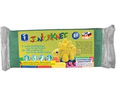 Feuchtmann Spielwaren 628001315 - JUNiORKNET geschmeidige Knete 2+, ca. 150 g - dunkelgrün