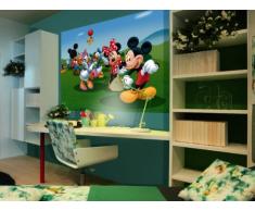 AG Design FTDm 0706 Disney Mickey Mouse Minnie, Papier Fototapete Kinderzimmer- 160x115 cm - 1 Teil, Papier, multicolor, 0,1 x 160 x 115 cm