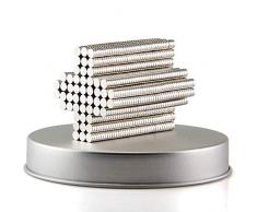 ZJWEI Klein Multi Kühlschrank Magnete für Kühlschrank, Wissenschaft – Tiny Runde Disc, Remasuri, 3 mm x 1,5 mm – ca, 200 Stück