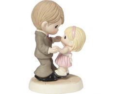 Precious Moments Father Daughter Figurine You’re Here for Me Every Step of The Way Bisque Porcelain 183006 Figur, Porzellan, Mehrfarbig One Size