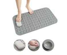 DEXI Badewannenmatte 16x31.5 grau