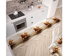 PETTI Artigiani Italiani Teppich für Küche 52x340 cm Pane 2