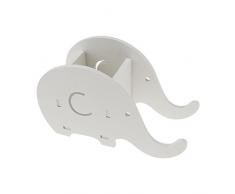 SING F LTD Elefant Stiftehalter Halter Handy Ständer Bleistift Schreibtisch Aufbewahrungsbox Multifunktions-Holz