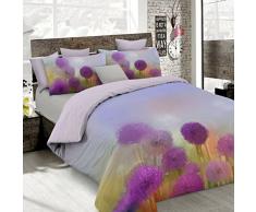 Sogni Dautore Italian Bed Linen Bettbezug, Doppelte, 100% Baumwolle, Multicolor SD41, DOPPEL