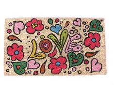 La Finesse Fußmatte aus Kokosfaser und PVC, One Size