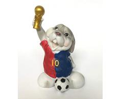 JOZEFINA ATELIER Collection von Jozefina Fußballspieler, Hasenfigur, Mehrfarbig