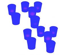 BlueDot Trading Blue LED Tea Light Votive Candle, 12