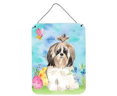 Carolines Treasures Ostereier, Shih Tzu, Türaufhänger, Wanddekoration, Mehrfarbig