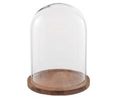 Clayre & Eef 6GL2166 Glasglocke Ø 23 * 29 cm