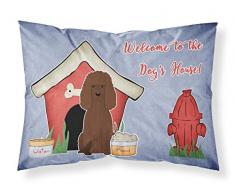 Caroline s Treasures bb2817pillowcase Hund House Collection Irish Water Spaniel Stoff Kissenbezüge, Standard, Multicolor