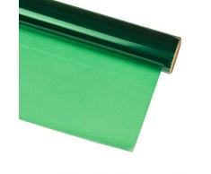 Hygloss 7606 Cello Geschenkpapier Rolle, 20 von Geschenkpapierrolle 150 cm, blau, grün, Nicht zutreffend