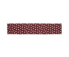 VHC Marken Multi Star Läufer, rot, 33 x 182,9 cm