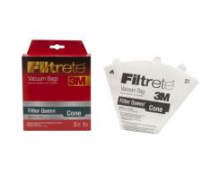 3M Filtrete FilterQueen Staubsaugerbeutel, Mikroallergen