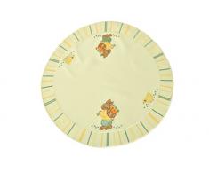 Bellanda 96306-40x120 Oval Tischdecken Polyester, 60 x 60 x 0,50 cm, Gelb
