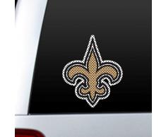 NFL Die Cut Fensterfolie, Unisex-Erwachsene, 96426, Teamfarben, Einheitsgröße