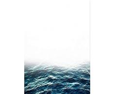 Legendarte PL-117 Ölgemälde aus der Ferne. Digitaldruck auf Leinwand, Mehrfarbig, 50 x 70 cm