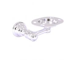 Allied Brass Carolina Collection Zahnputzbecher, satiniertes Chrom