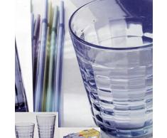 Duralex Set 12 x 4 Gläser aus Prismenglas cl17 Marmeladengläser