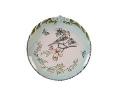 Fitz and Floyd 21-056 English Garden Luncheon Teller, Salat, mehrfarbig