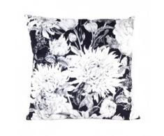 Pavillon Intérieur Kissen, Polyester, schwarz/weiß, 45x45x3 cm