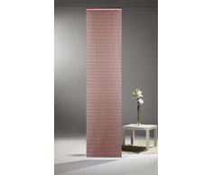 Startex Flächenvorhang, Polyester, Weinrot, 260 x 60 cm