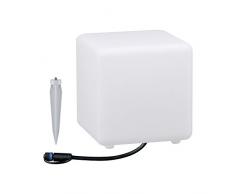 Paulmann 941.80 Outdoor Plug & Shine Lichtobjekt Cube IP67 3000K 24V 94180 Würfelleuchte Dekowürfel Aussenleuchte Gartenbeleuchtung Terassenleuchte
