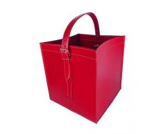 Gavemo PLLN41CC0010 Feuerholzkorb, Rot, Grande