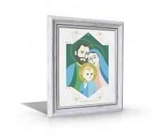 St Joseph Communications Leinwandbild, Motiv Heilige Familie, gerahmt, 25,4 x 30,5 cm, inkl. weißem Rahmen