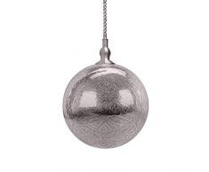 Kafka Goes Pink LT 40 AgM Pendelleuchte Sahar Messing matt silber, E27, 80 W, Ø 40 x 55 cm