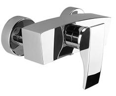 DEANTE BQM_040M Minimal Duscharmatur Ohne Duschset, Metall, Chrom, 23 x 26 cm