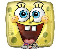 Anagram International Spongebob Square Face Folienballon Pack, Multicolor