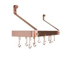 Enclume PR8B-24 SCP Gourmet Bookshelf Wall Rack, 24, Brushed Copper