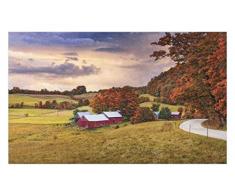 Lunarable Pop Art Fußmatte, Pop Art Weinflaschen, Gläser Bar Party Happy Hour Motto Retro Design Dekorative Polyester Fußmatte Rutschfeste Unterseite Weiß Rosa Blau Grün 30 W by 18 L Multi 39