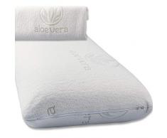 aqua-textil Toledo Viscokissen 70x36x15 cm Viskose Nackenkissen orthopädisches Kissen Gelschaum Kopfkissen