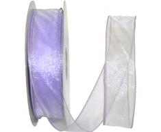 Reliant Ribbon Sheer Lovely Value Wired Edge Band, Orchidee, 1-1/2 Inch X 50 Yards