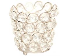 Insideretail 5061-3 Teelichthalter, Silber