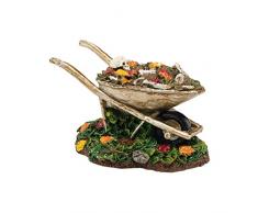 Département 56 Zubehör für Dörfer Halloween Boneyard Schubkarre Zubehör-Figur, 6,4 cm