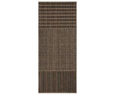 Vallila Teppich Lauri 80x300 cm braun modern pflegeleicht Flur Läufer, 300cm x 80cm