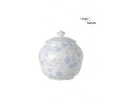 Rose und Tulpen r154100013 Mayflower Blue Zuckerdose mit Deckel