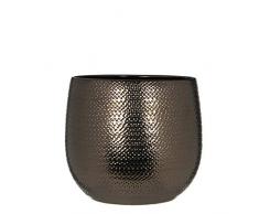 MICA Decorations Gabriel Blumentopf, Bronze, H 20 x Ø 25cm