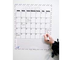 Oversize Planner by ABI Digital Solutions Magnetischer Kalender für Kühlschrank, 43,2 x 35,6 cm, trocken abwischbar, Kalender, Magnet – Kühlschrankkalender – magnetischer Organizer