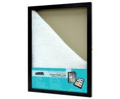 MCS 52877 Display-Koffer, klappbar, 30,5 x 40,6 cm, Schwarz