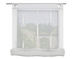 Home Fashion 91357-811 Raffrollo, Stoff, Natur, 140 x 80 cm