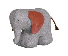 Gallery Direct Elephant_Doorstop Ethan Türstopper Elefant, beschwert, gefüllt,