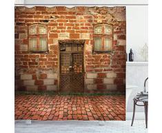 ambesonne Polyester-Decor Kollektion-Badezimmer Dusche Vorhang, Polyester, Multi 6, 69W x 70L