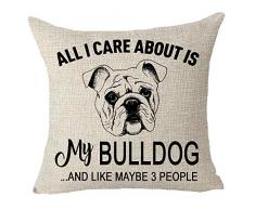 FELENIW Kissenbezug mit goldenem Hund Zeichentafel Malerei Pigment Kissenbezug Baumwolle Leinen Stoff Dekorative 45,7 cm quadratisch 18x18 inches 32