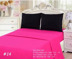 Tache Home Fashion bs4pc-bp-c 3–4-teiliges Bett-Set, California King, pink