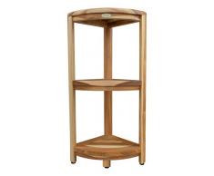 EcoDecors Eckregal Modern 13Lx13Wx34T Natur