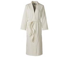 Egeria 025010 Elly Damen Bademantel, Baumwolle, 42 x 32 x 10 cm, Ivory