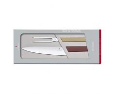 Victorinox 6.9096.21G Swiss Modern Tranchier-Set, 2-teilig, Tranchiergabel, Tranchiermesser, rostfrei, spülmaschinengeeignet, Mehrfarbig, Stahl